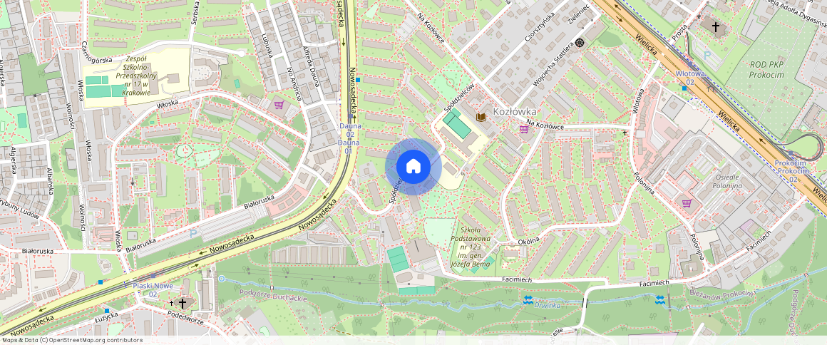 Kraków Bieżanów Prokocim, Spółdzielców