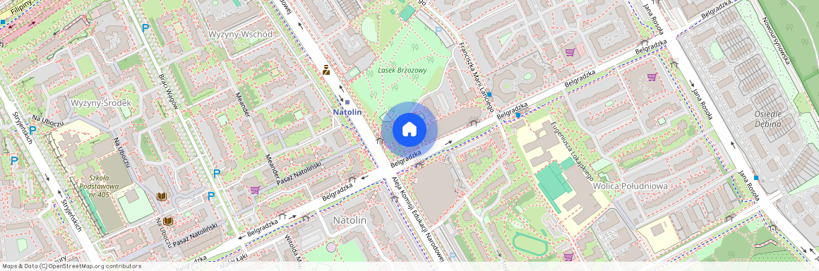 Belgradzka 22, Natolin, Ursynów, Warszawa, mazowieckie