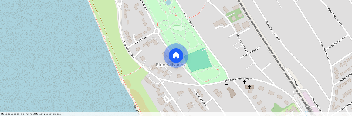 Bronshill apartments, Blundellsands, L23