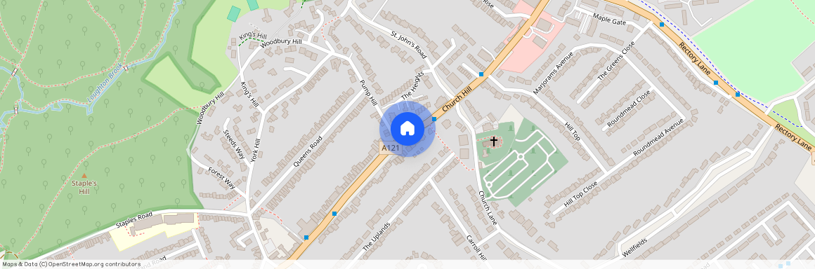 Church Hill, Loughton, Essex, IG10