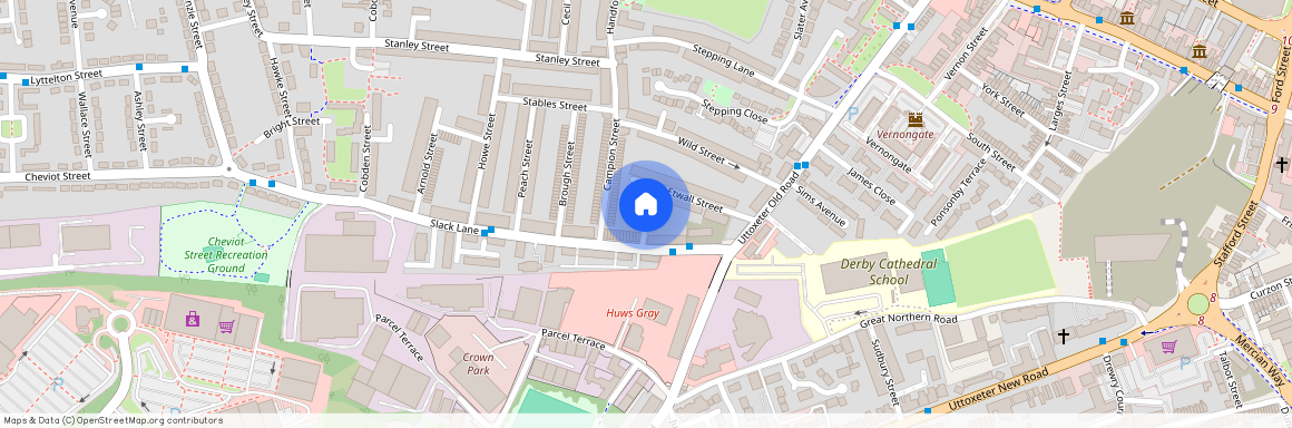 Findern Street, Derby, City Centre, DE22