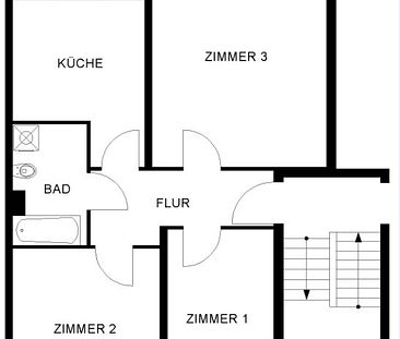 Großzügige 3-Zimmer Wohnung in Pulheim mit Wohnberechtigungsschein! - Photo 1