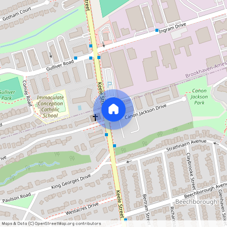 160 Canon Jackson Drive Unit# A105, Toronto