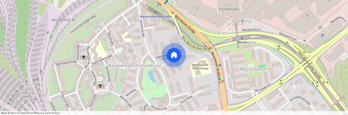 Neptunweg, 90471 Nürnberg (Mittelfr) - Südoststadt