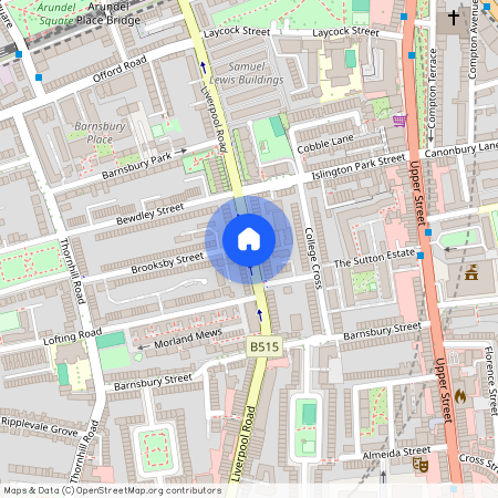 Liverpool Road, N1, Barnsbury