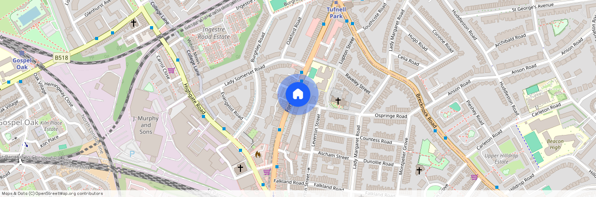 Flat 2, 41 Fortess Road, London