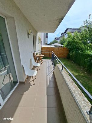 Inchiriere garsoniera cu gradina de 40mp in Sanpetru Residence - Photo 1