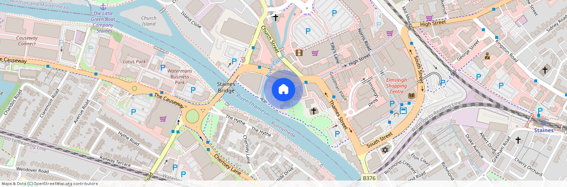 Old Town Hall, Market Square, Staines-upon-Thames, Surrey, TW18