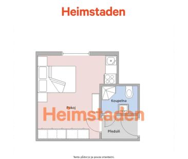 Pronájem bytu 1+kk 21 m - Photo 5