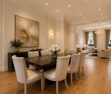 An exceptional recently refurbished apartment extending to approximately 2,476 sq ft, situated on one of Belgravia's most prestigious addresses. Finished to an impressive specification with generous proportions, soaring ceilings, comfort cooling and a private patio garden. - Photo 3
