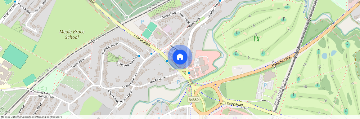 25 Alms Court, Upper Road, Meole Brace, Shrewsbury, SY3 9JB