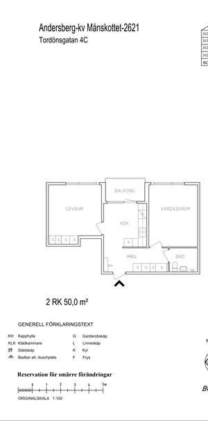 Tordönsgatan 4 C, våning 3 - Foto 1