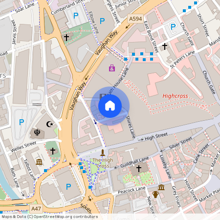 The Circus, Highcross Lane, Leicester City Centre