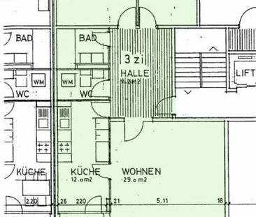 Erstvermietung nach Teilsanierung - schöne 3 1/2-Zimmerwohnung in B... - Photo 3