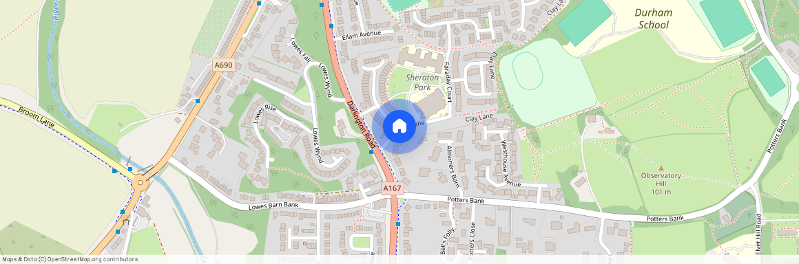 Clay Ln, Durham DH1 4QL, United Kingdom