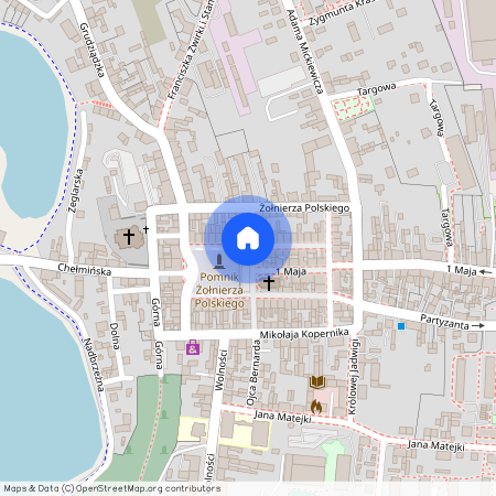 ul. Tysiąclecia, Wąbrzeźno, wąbrzeski, kujawsko-pomorskie