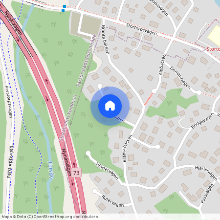 Stortorpshöjden, Trångsund