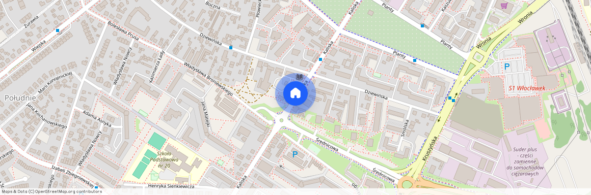 ul. Kaliska, Włocławek, kujawsko-pomorskie