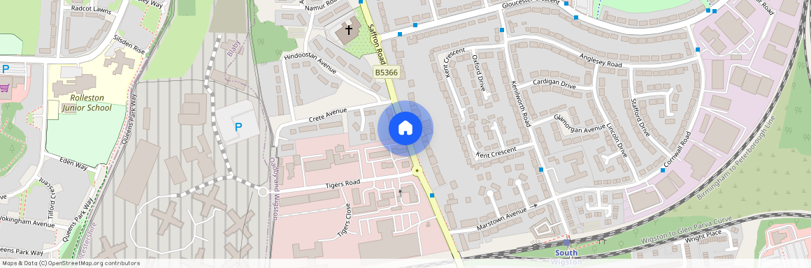 Saffron Road, Wigston LE18