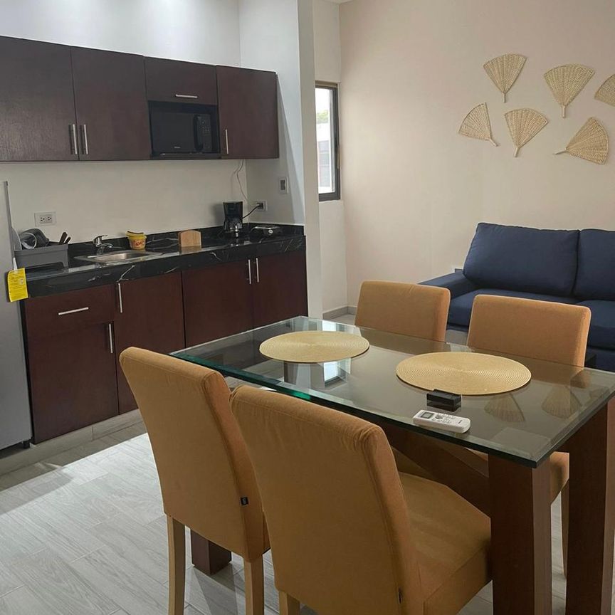 Departamento de 1 recámara, amueblado, en zona norte. - Foto 1