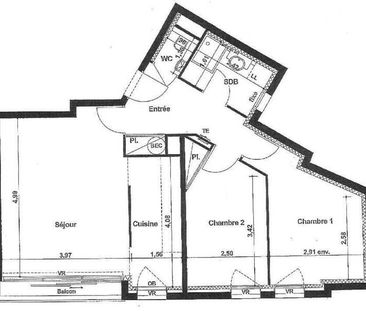 Appartement 3 pièces - - Photo 6