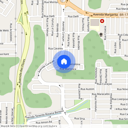 Rua Barcelona, Nova Cidade, Manaus, AM, 69097245