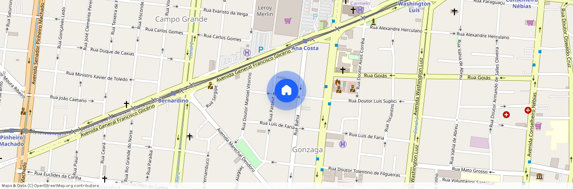 Rua Paraguai, Gonzaga, SP, Santos