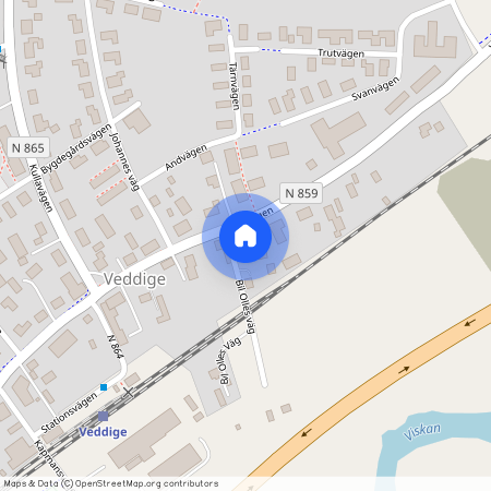 Veddige, Halland, Varberg, Viskastigen 48 D