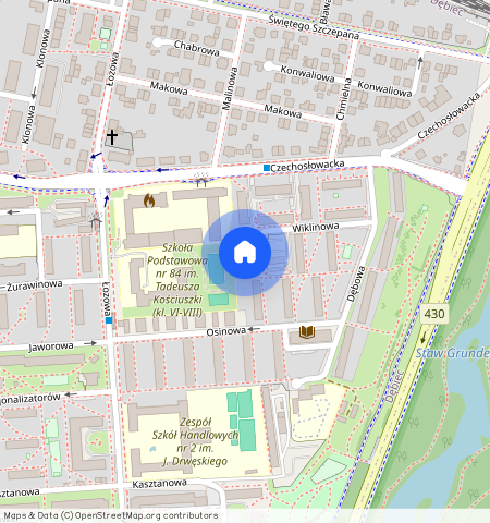 Poznań Dębiec, Wiklinowa