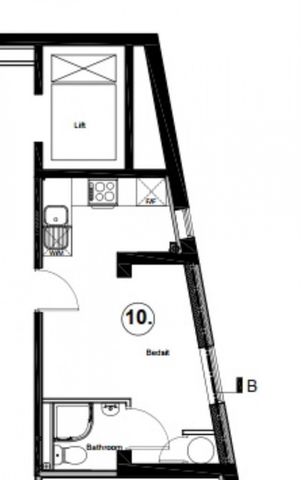 1 bedroom Studio flat to rent in Norden House, Stowell Street, Newcastle Upon Tyne - Photo 3