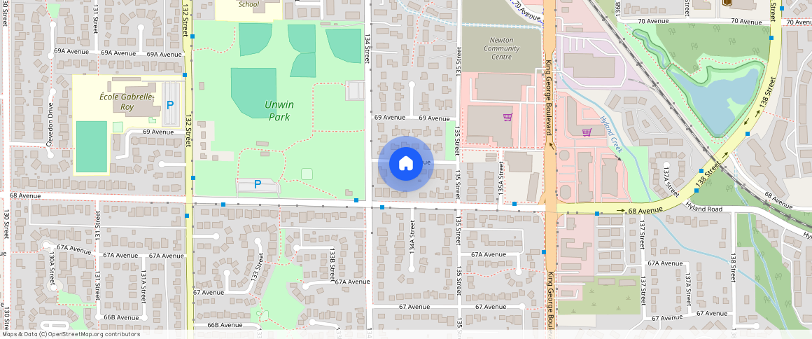 google map, Surrey, Surrey, Metro Vancouver, V3W 2H6