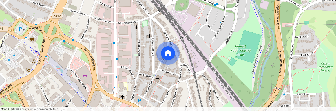 Sutton Road, Watford WD17