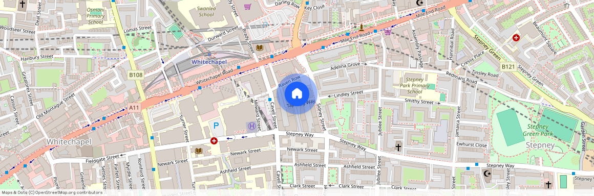 The Silk District, Whitechapel, London, E1