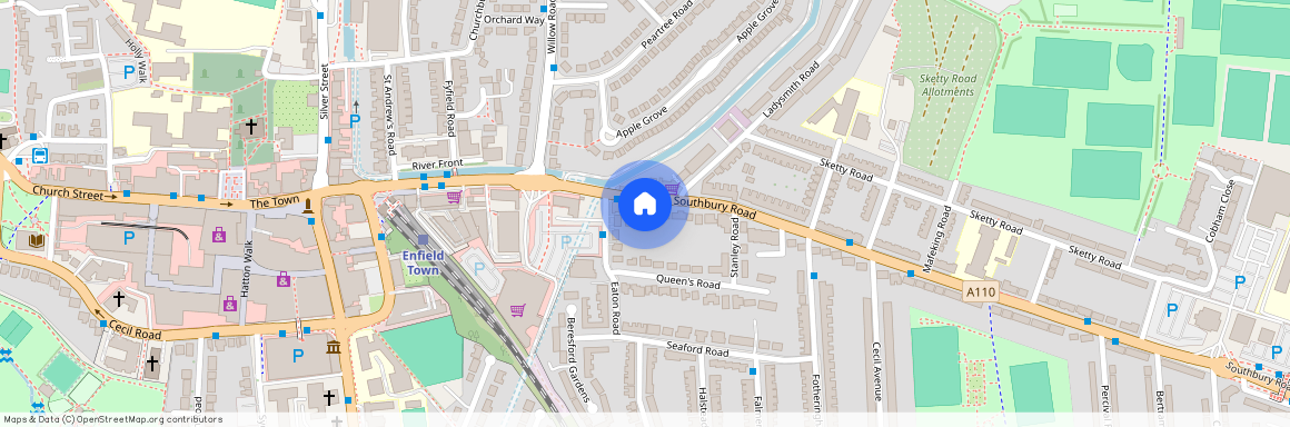 1 Bedroom Garden Flat – Southbury Road, Enfield Town EN1