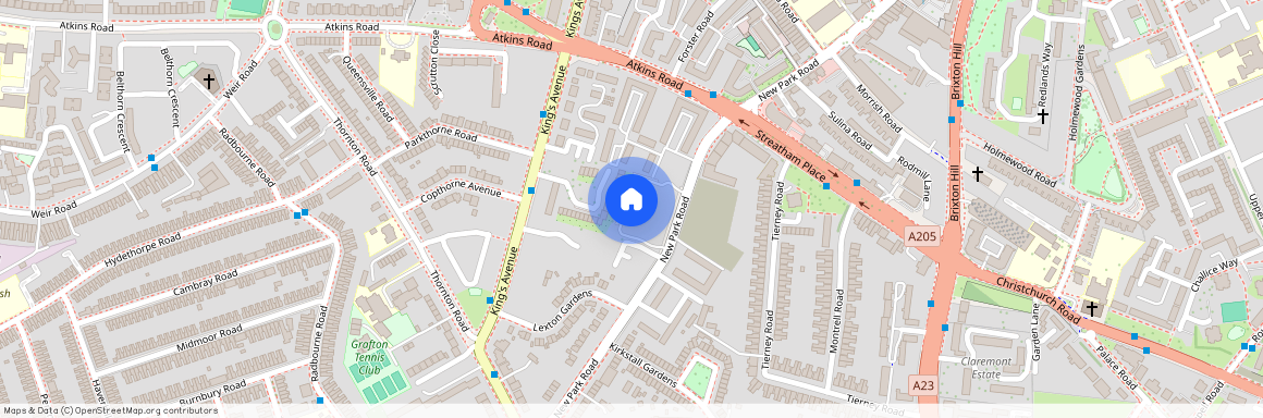 New Park Road, Clapham SW2