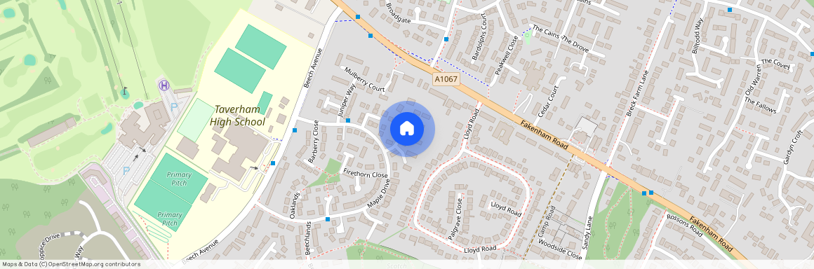 Snowberry Close, Taverham