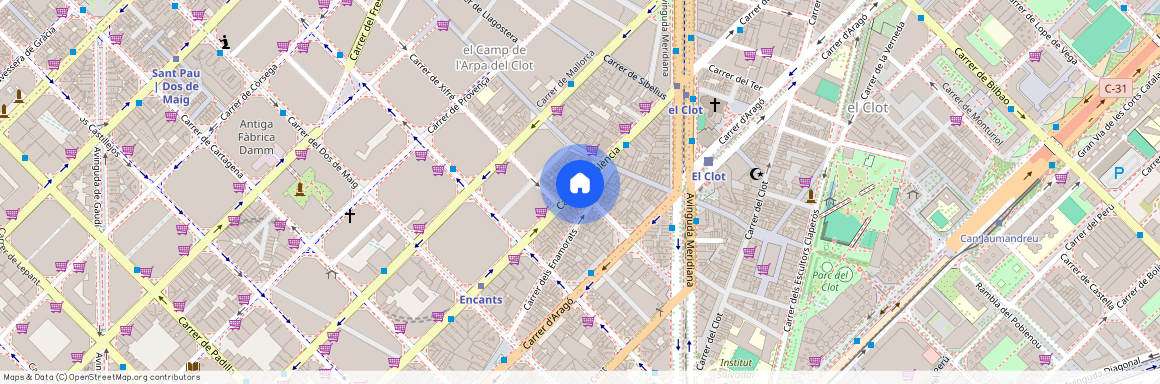 Carrer de València 600, 2º 2ª, 08026 Barcelona, El Clot, Hb-Acc