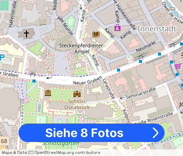 Top Lage: Gepflegte 3-ZKB-Wohnung im 1. OG in Osnabrück - Foto 1