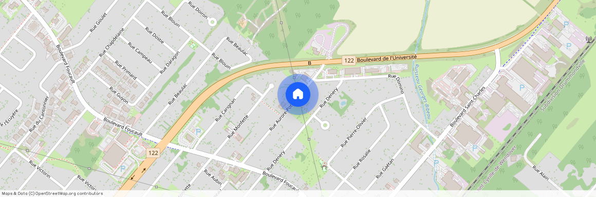 Rue Aurore-Pothier, Drummondville, Drummondville, Centre-du-Québec, J2C 4V3