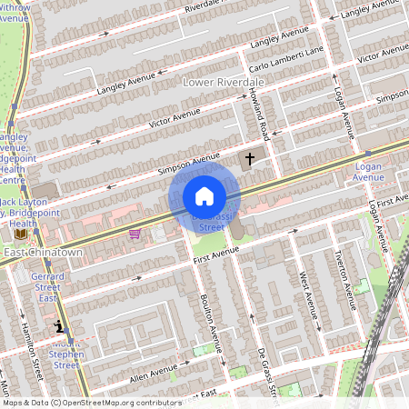 Gerrard St E, Ontario, Toronto