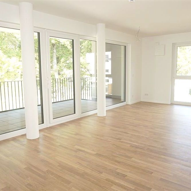 Energieeffiziente Wohnung mit direktem Moselblick – 2-Zimmer-Wohnung mit großzügiger Terrasse, Einbauküche & Tiefgaragenstellplatz - Photo 1