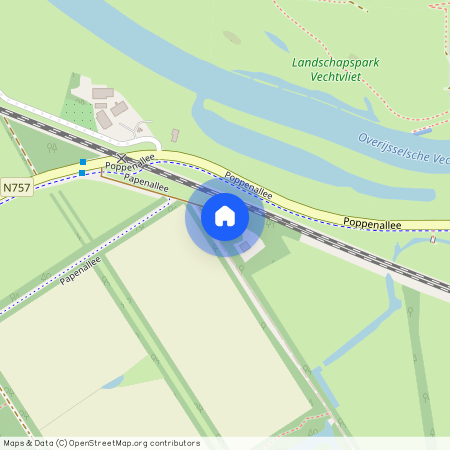 Poppenallee 1-A, Verspreide huizen Millingen, 7722KW, Dalfsen