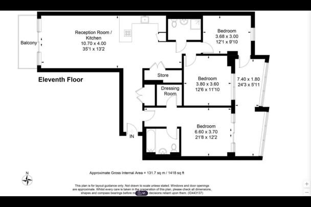 3 Bed Flat, Sophora House, SW11 - Photo 1