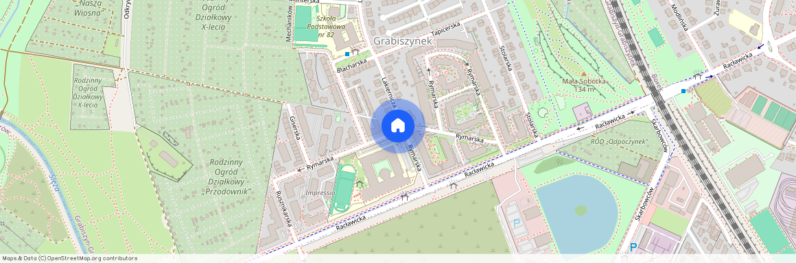 ul. Rymarska, Grabiszynek, Fabryczna, Wrocław, dolnośląskie