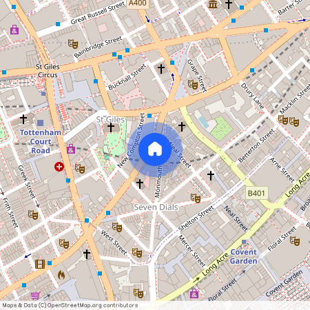 Shaftesbury Avenue, 11 Slingsby Place, WC2H, London