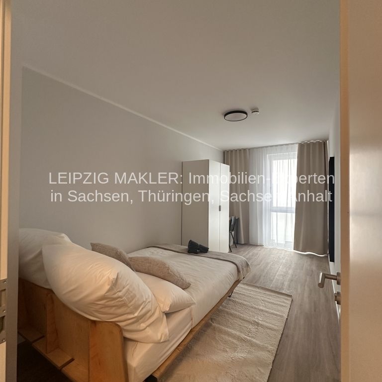 Schönes Zimmer in einem modernen 5-Raum Apartment mit allem inklusive im Zentrum von Leipzig - Photo 1