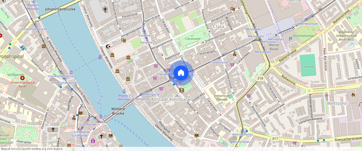 Claraplatz **, 3, 4058 Basel