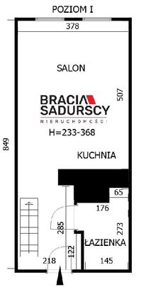 Mieszkanie Kraków Podgórze powierzchnia 41.8 m² C206-WM-25981 - Zdjęcie 1