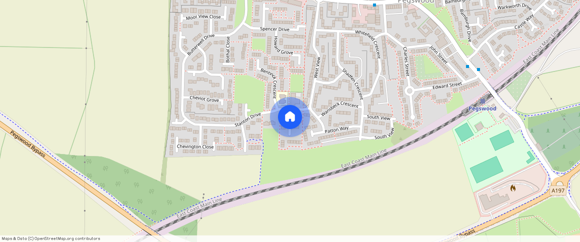 De Walden Square, Morpeth, NE61