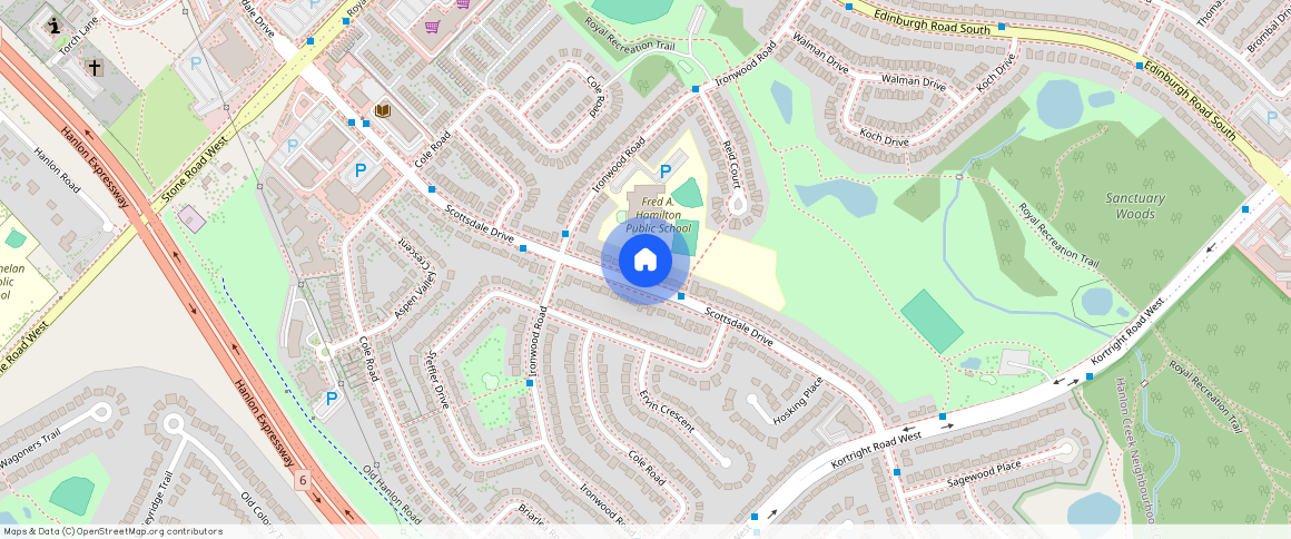 ** Scottsdale Drive, Guelph, ON, Canada